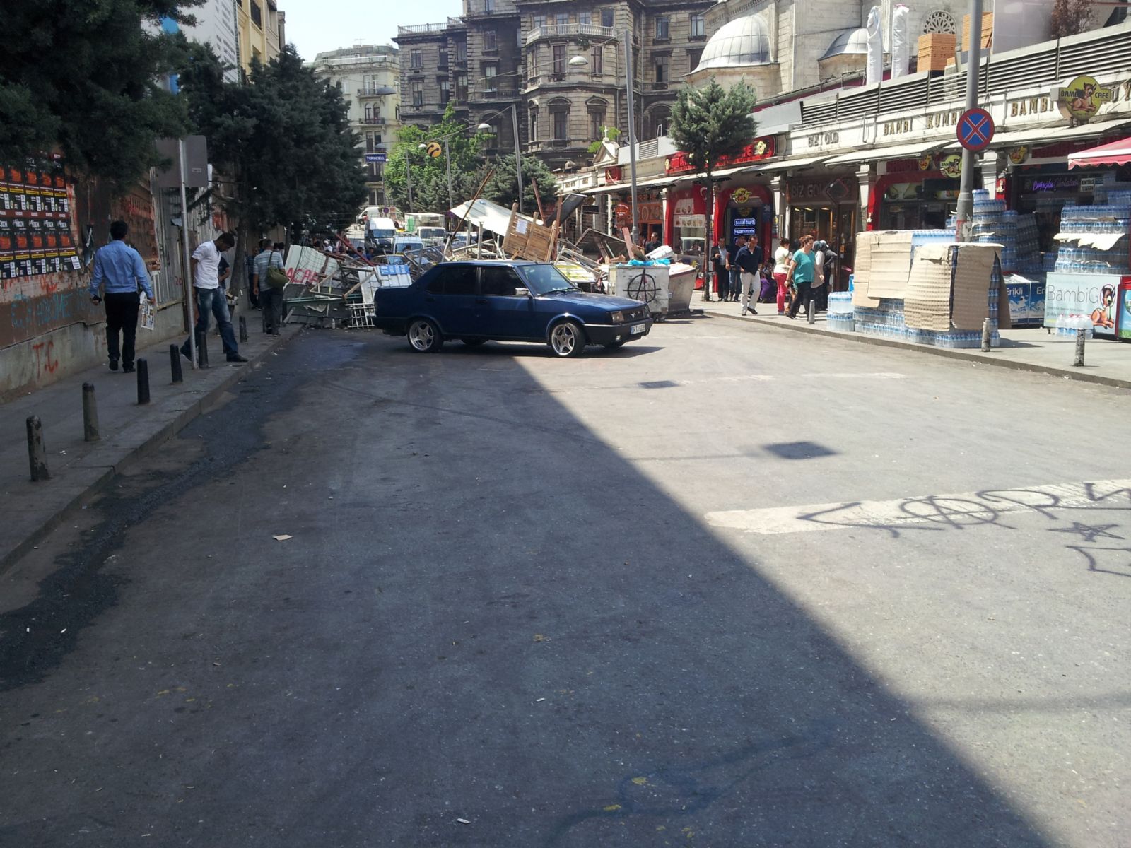 Gezi Park Barikatlar